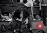 Image of Sailors are issued combat helmets aboard the USS Nelson  Atlantic Ocean, 1943, second 36 stock footage video 65675027935