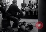 Image of Sailors are issued combat helmets aboard the USS Nelson  Atlantic Ocean, 1943, second 46 stock footage video 65675027935