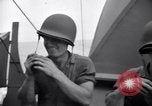 Image of Sailors are issued combat helmets aboard the USS Nelson  Atlantic Ocean, 1943, second 59 stock footage video 65675027935