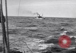 Image of Merchant vessels in a convoy Atlantic Ocean, 1943, second 38 stock footage video 65675027939