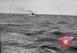Image of Merchant vessels in a convoy Atlantic Ocean, 1943, second 39 stock footage video 65675027939