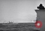 Image of Merchant vessels in a convoy Atlantic Ocean, 1943, second 48 stock footage video 65675027939