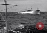 Image of Merchant vessels in a convoy Atlantic Ocean, 1943, second 55 stock footage video 65675027939
