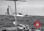 Image of Merchant vessels in a convoy Atlantic Ocean, 1943, second 58 stock footage video 65675027939