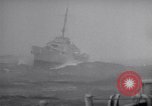 Image of Two US Coast Guard cutters on convoy duty Atlantic Ocean, 1943, second 9 stock footage video 65675027940