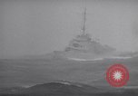 Image of Two US Coast Guard cutters on convoy duty Atlantic Ocean, 1943, second 17 stock footage video 65675027940