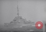 Image of Two US Coast Guard cutters on convoy duty Atlantic Ocean, 1943, second 26 stock footage video 65675027940