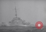 Image of Two US Coast Guard cutters on convoy duty Atlantic Ocean, 1943, second 28 stock footage video 65675027940