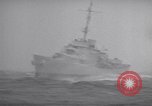 Image of Two US Coast Guard cutters on convoy duty Atlantic Ocean, 1943, second 31 stock footage video 65675027940