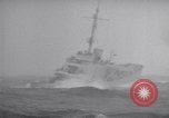 Image of Two US Coast Guard cutters on convoy duty Atlantic Ocean, 1943, second 32 stock footage video 65675027940