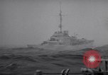 Image of Two US Coast Guard cutters on convoy duty Atlantic Ocean, 1943, second 35 stock footage video 65675027940