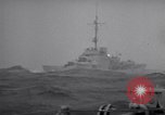 Image of Two US Coast Guard cutters on convoy duty Atlantic Ocean, 1943, second 36 stock footage video 65675027940