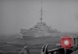 Image of Two US Coast Guard cutters on convoy duty Atlantic Ocean, 1943, second 47 stock footage video 65675027940