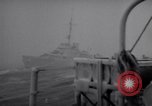 Image of Two US Coast Guard cutters on convoy duty Atlantic Ocean, 1943, second 49 stock footage video 65675027940