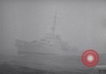 Image of Two US Coast Guard cutters on convoy duty Atlantic Ocean, 1943, second 57 stock footage video 65675027940