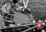 Image of US Coast Guard Cutter George W Campbell being repaired at sea United States USA, 1943, second 22 stock footage video 65675027941