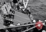 Image of US Coast Guard Cutter George W Campbell being repaired at sea United States USA, 1943, second 24 stock footage video 65675027941
