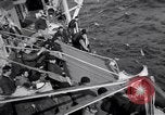 Image of US Coast Guard Cutter George W Campbell being repaired at sea United States USA, 1943, second 34 stock footage video 65675027941