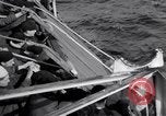 Image of US Coast Guard Cutter George W Campbell being repaired at sea United States USA, 1943, second 43 stock footage video 65675027941