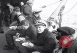 Image of Crew of USCGC Campbell have lunch on deck Nova Scotia, 1943, second 7 stock footage video 65675027942