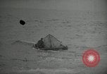 Image of survivors Pacific Ocean, 1945, second 24 stock footage video 65675027947