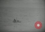 Image of survivors Pacific Ocean, 1945, second 28 stock footage video 65675027947