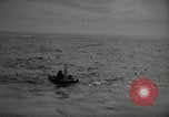 Image of survivors Pacific Ocean, 1945, second 32 stock footage video 65675027947