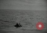 Image of survivors Pacific Ocean, 1945, second 34 stock footage video 65675027947