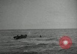 Image of survivors Pacific Ocean, 1945, second 35 stock footage video 65675027947