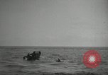 Image of survivors Pacific Ocean, 1945, second 38 stock footage video 65675027947