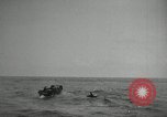 Image of survivors Pacific Ocean, 1945, second 39 stock footage video 65675027947