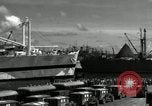 Standbild USS Ruhe Apra Harbor Guam, 1945, aus Sekunde 40 historischem Filmmaterial Videoclip 65675027953