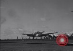 Image of SB2C airplane crashes during landing on USS Bunker Hill (CV-17) Pacific Theater, 1944, second 3 stock footage video 65675027954