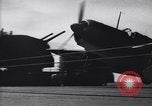 Image of SB2C airplane crashes while landing on USS Bunker Hill Pacific Theater, 1944, second 4 stock footage video 65675027955