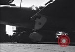 Image of SB2C airplane crashes while landing on USS Bunker Hill Pacific Theater, 1944, second 6 stock footage video 65675027955