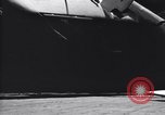 Image of SB2C airplane crashes while landing on USS Bunker Hill Pacific Theater, 1944, second 13 stock footage video 65675027955