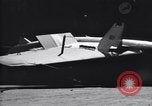 Image of SB2C airplane crashes while landing on USS Bunker Hill Pacific Theater, 1944, second 18 stock footage video 65675027955