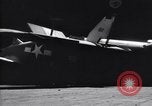 Image of SB2C airplane crashes while landing on USS Bunker Hill Pacific Theater, 1944, second 21 stock footage video 65675027955
