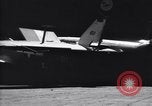 Image of SB2C airplane crashes while landing on USS Bunker Hill Pacific Theater, 1944, second 24 stock footage video 65675027955