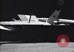 Image of SB2C airplane crashes while landing on USS Bunker Hill Pacific Theater, 1944, second 26 stock footage video 65675027955