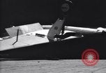 Image of SB2C airplane crashes while landing on USS Bunker Hill Pacific Theater, 1944, second 41 stock footage video 65675027955