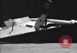 Image of SB2C airplane crashes while landing on USS Bunker Hill Pacific Theater, 1944, second 42 stock footage video 65675027955