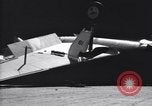 Image of SB2C airplane crashes while landing on USS Bunker Hill Pacific Theater, 1944, second 43 stock footage video 65675027955