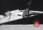 Image of SB2C airplane crashes while landing on USS Bunker Hill Pacific Theater, 1944, second 51 stock footage video 65675027955