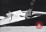Image of SB2C airplane crashes while landing on USS Bunker Hill Pacific Theater, 1944, second 52 stock footage video 65675027955