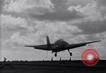 Image of TBF Avenger airplane noses over during landing Pacific Theater, 1944, second 3 stock footage video 65675027956