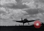 Image of TBF Avenger airplane noses over during landing Pacific Theater, 1944, second 5 stock footage video 65675027956