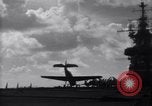 Image of TBF Avenger airplane noses over during landing Pacific Theater, 1944, second 21 stock footage video 65675027956