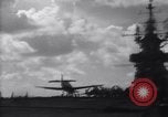 Image of TBF Avenger airplane noses over during landing Pacific Theater, 1944, second 42 stock footage video 65675027956