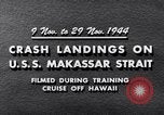 Standbild USS Makassar Meerenge (CVE-91) United States USA, 1944, aus Sekunde 11 historischem Filmmaterial Videoclip 65675027966